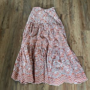 Floral Maxi skirt